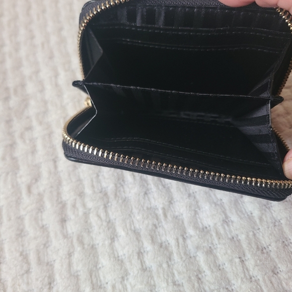 Victoria's Secret Floral Black and Pink Women's Wallet - Picture 5 of 9